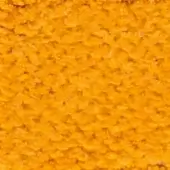 Dense orange granular texture with a rough, uneven surface composed of small irregular particles and a matte, non-reflective finish.